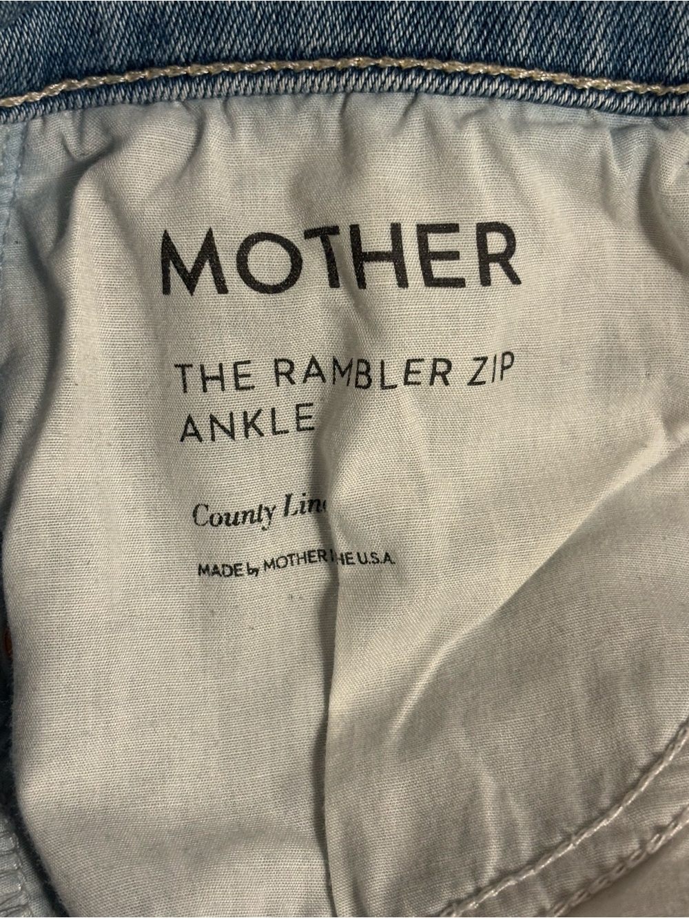 MOTHER Straight-Leg Jeans - Picture 4 of 6